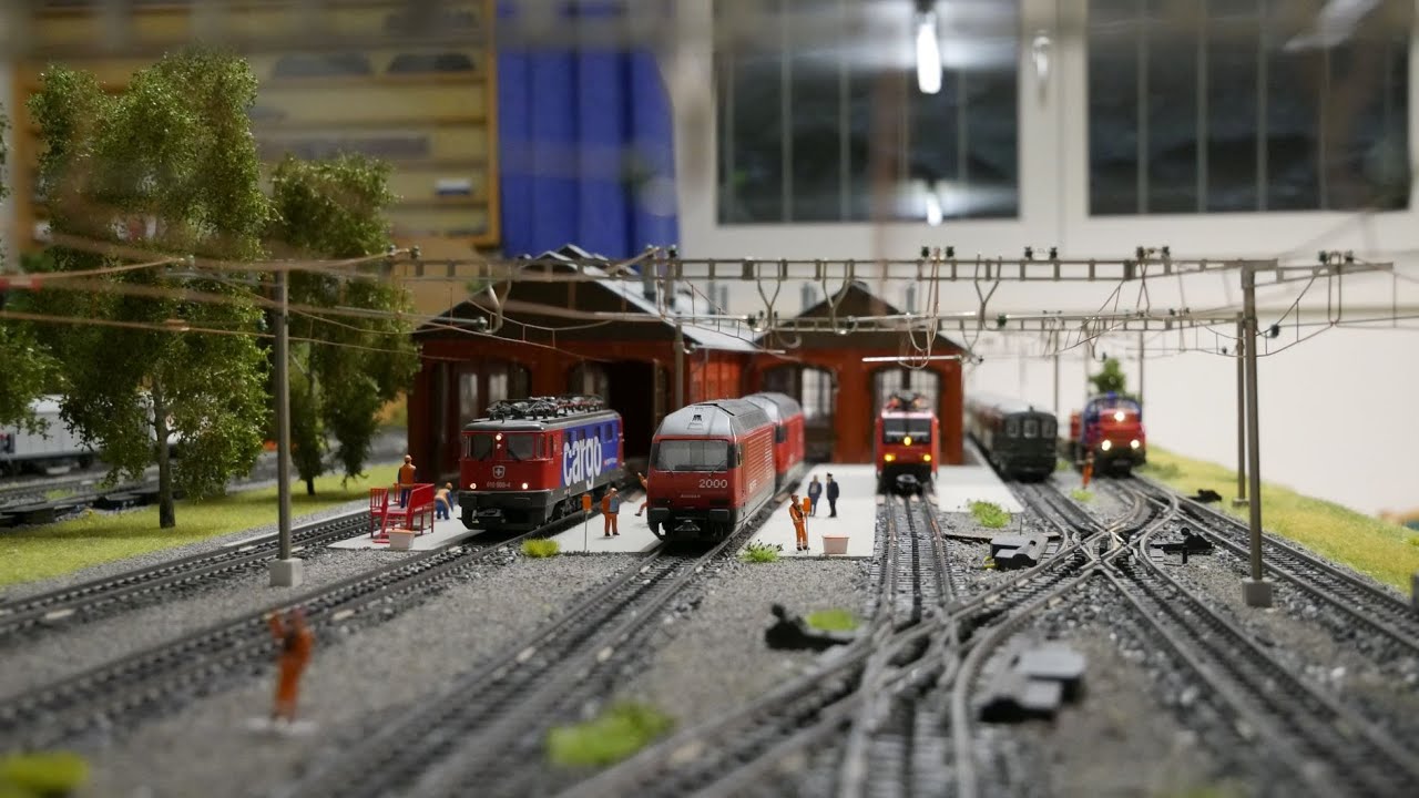 Schweizer H0 Modelleisenbahn l RHB LGB