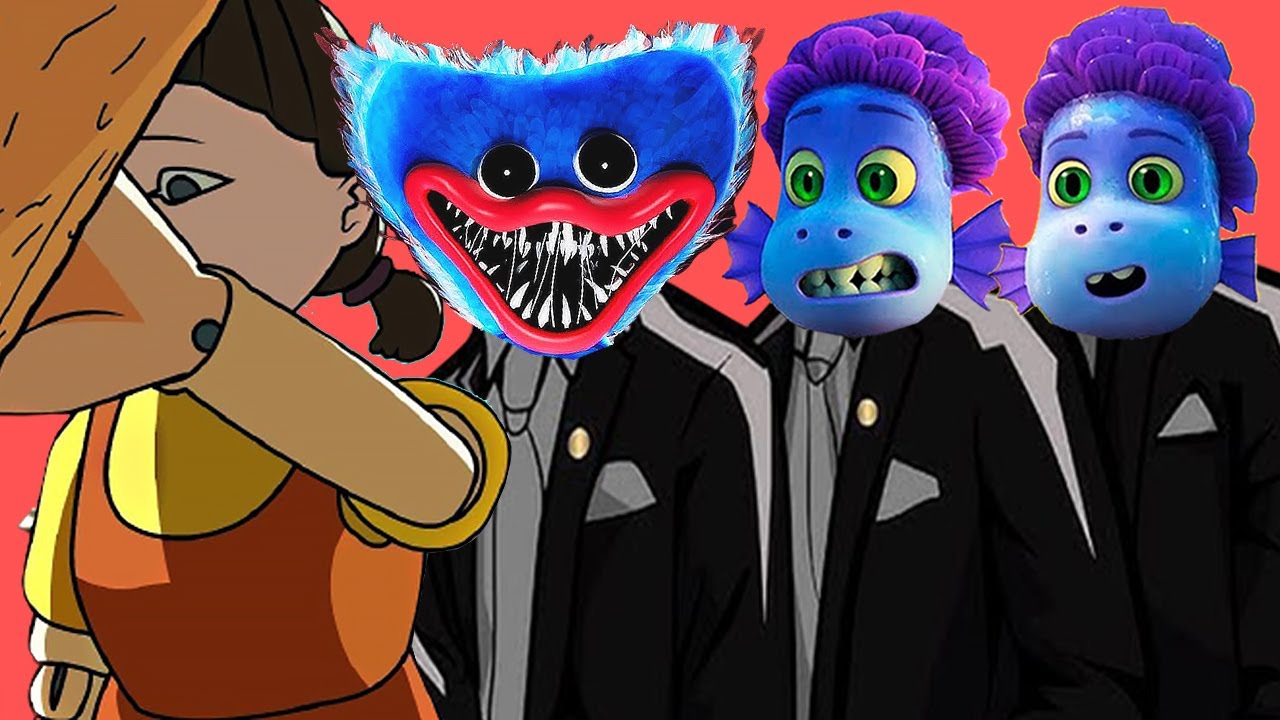 Poppy Playtime & Squid Game & Luca and Alberto - Coffin Dance Meme Song Megamix (Cover)