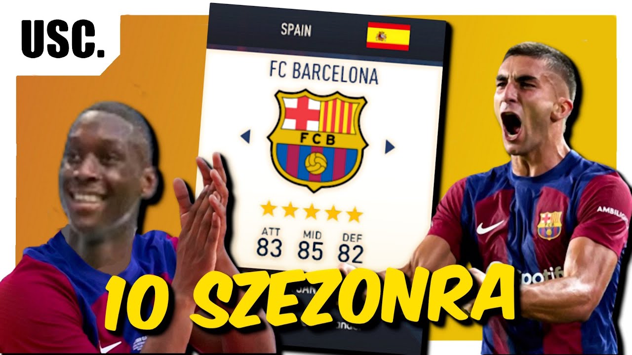 Barcelona menedzsere lettem 10 szezonra...
