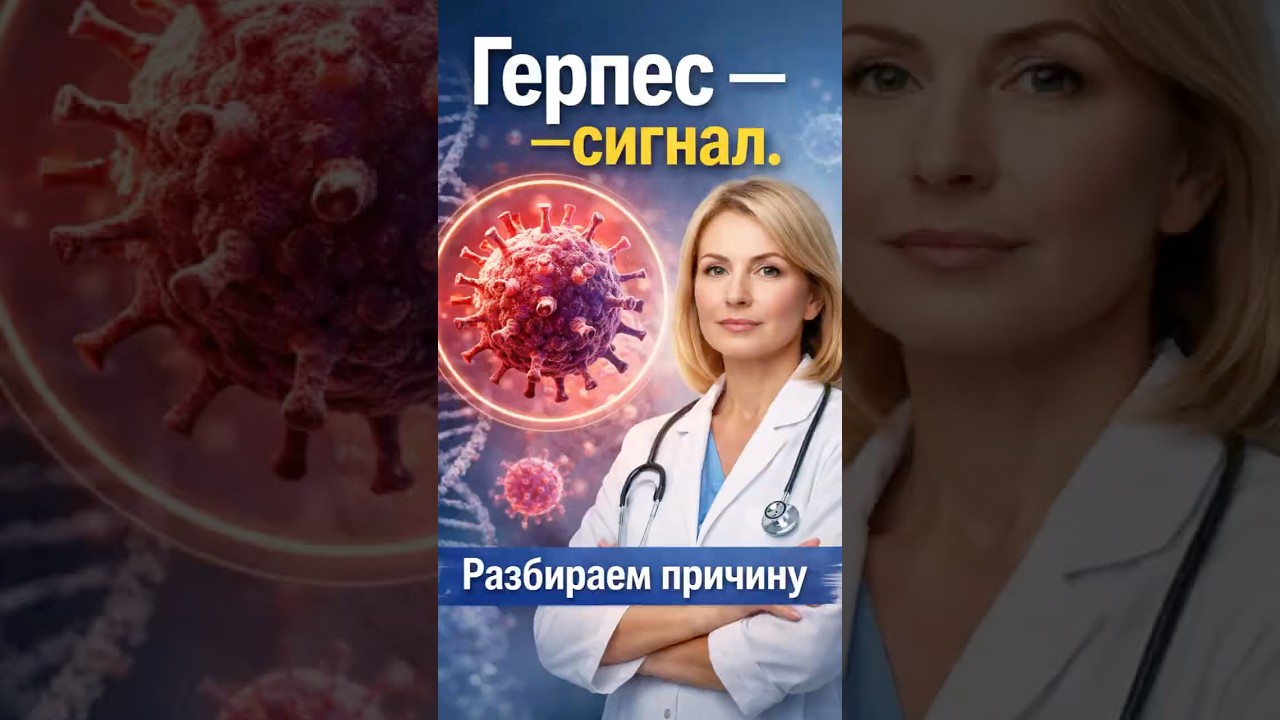 Герпес &mdash; это не просто &laquo;простуда&raquo;. Это сигнал организма.