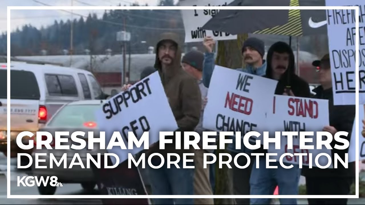 Firefighters, families demand more protection on the job from Gresham city leaders