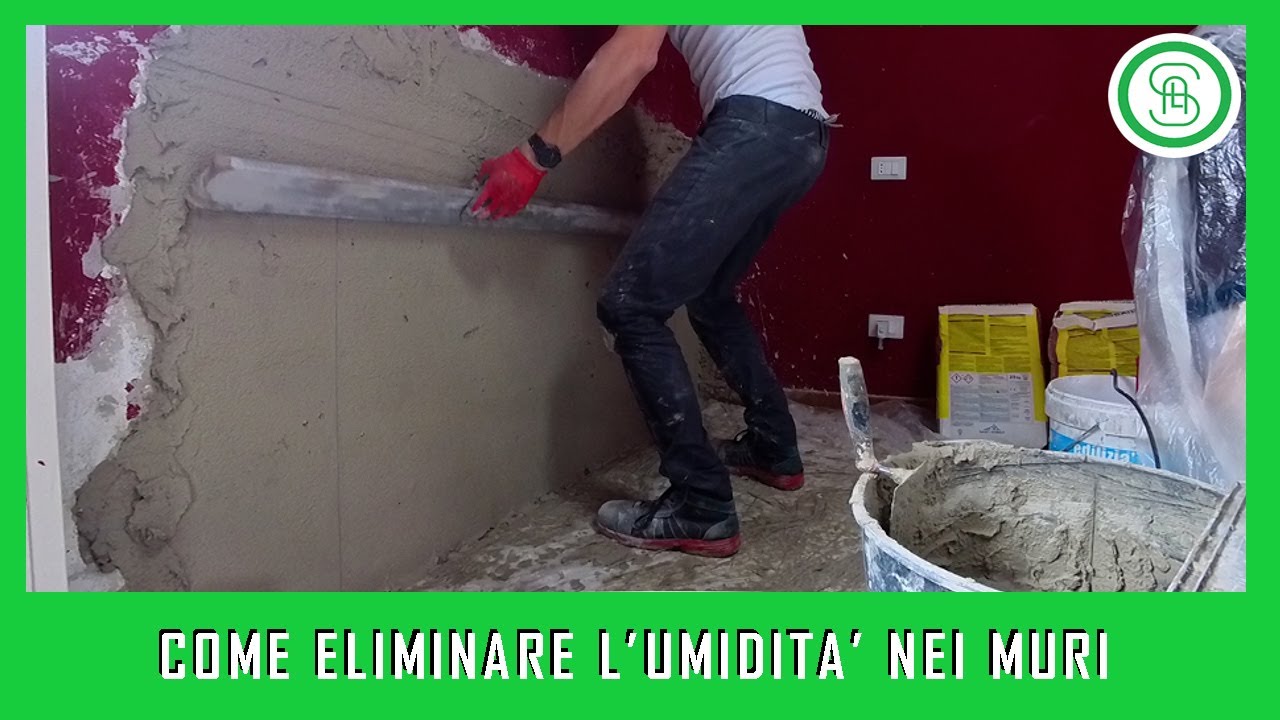 COME ELIMINARE L'UMIDITA' E LA MUFFA NEI MURI