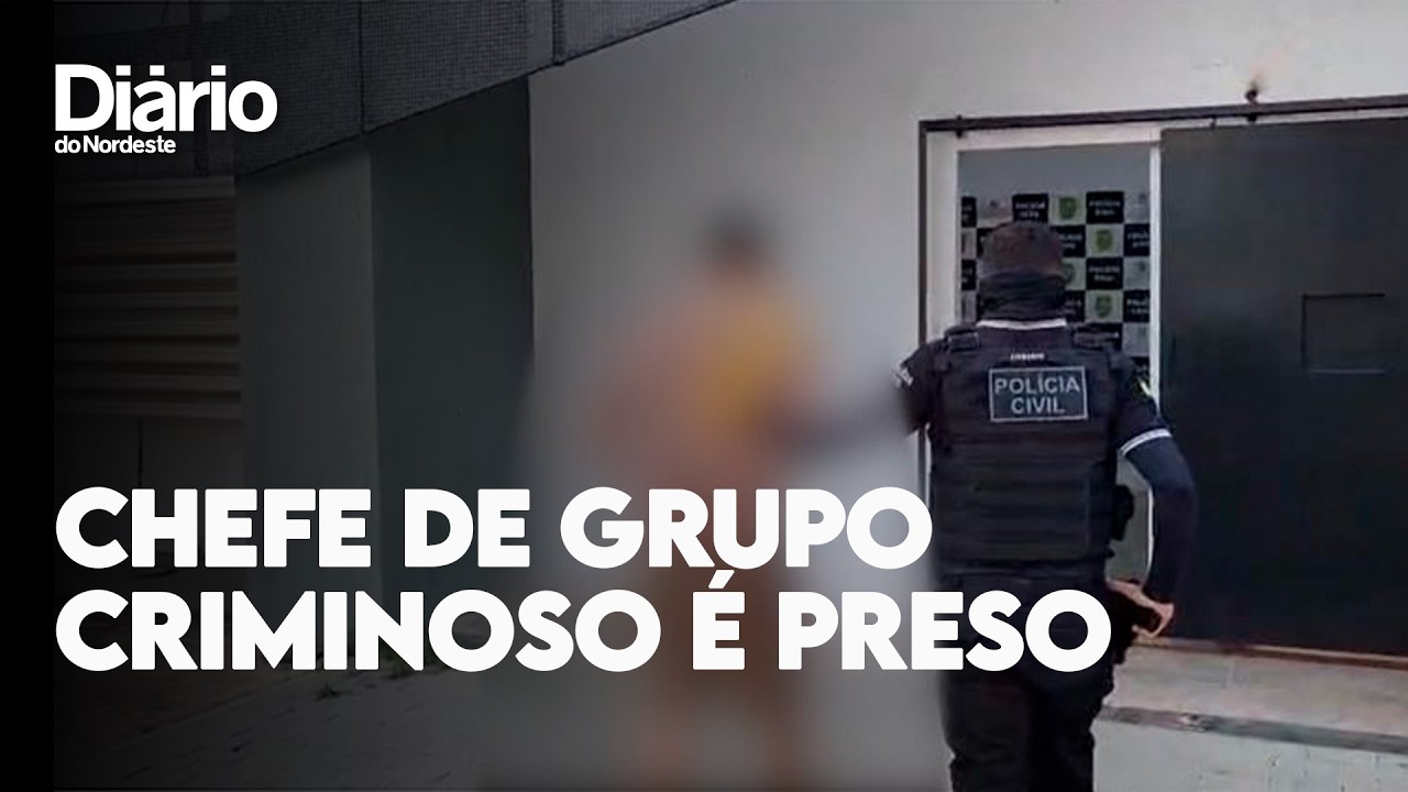 Chefe de grupo criminoso é preso durante operação no Ceará