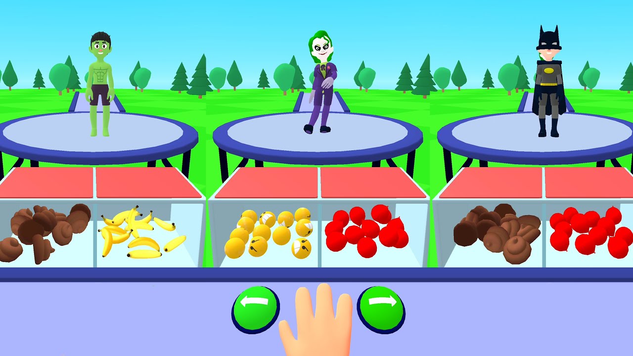100 Mystery Buttons HEROES FALLS Gameplay