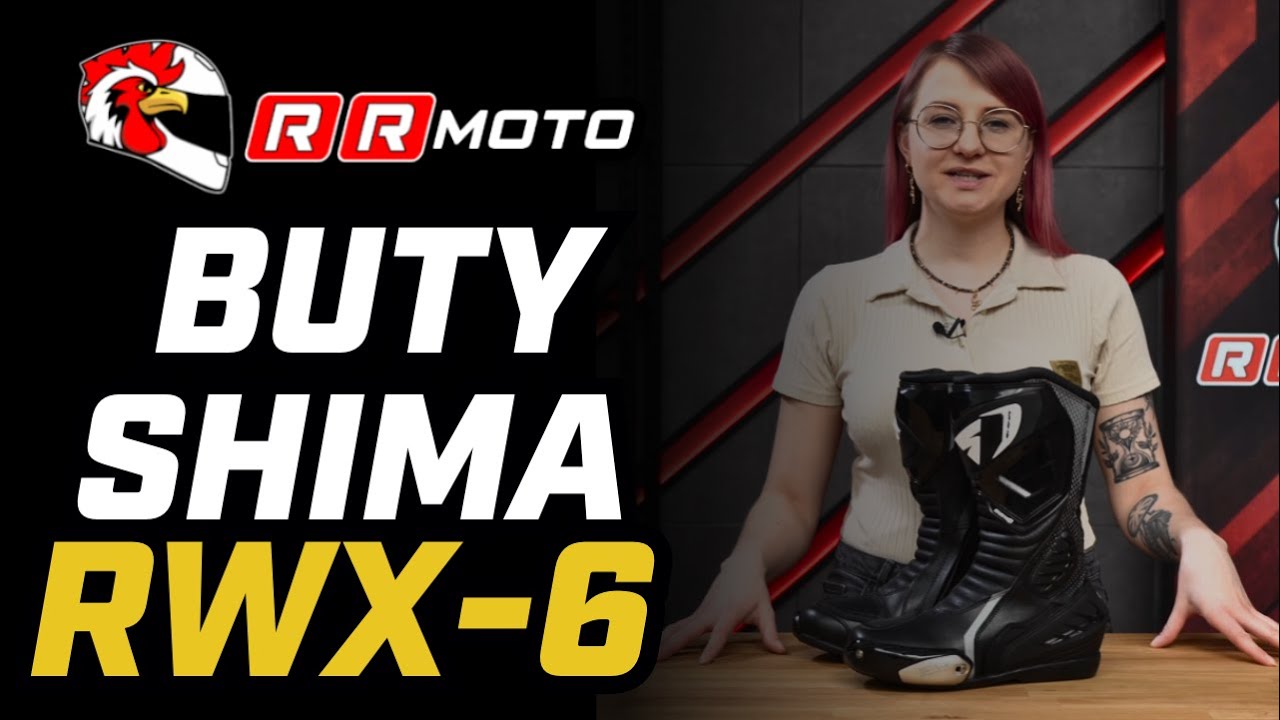 SHIMA RWX-6 - damskie buty motocyklowe