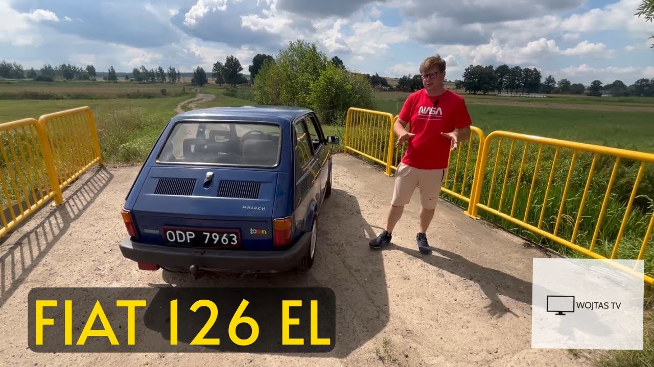 Fiat 126 EL – Klasyka na czterech kółkach! - #wojtastv #maluch #fiat126