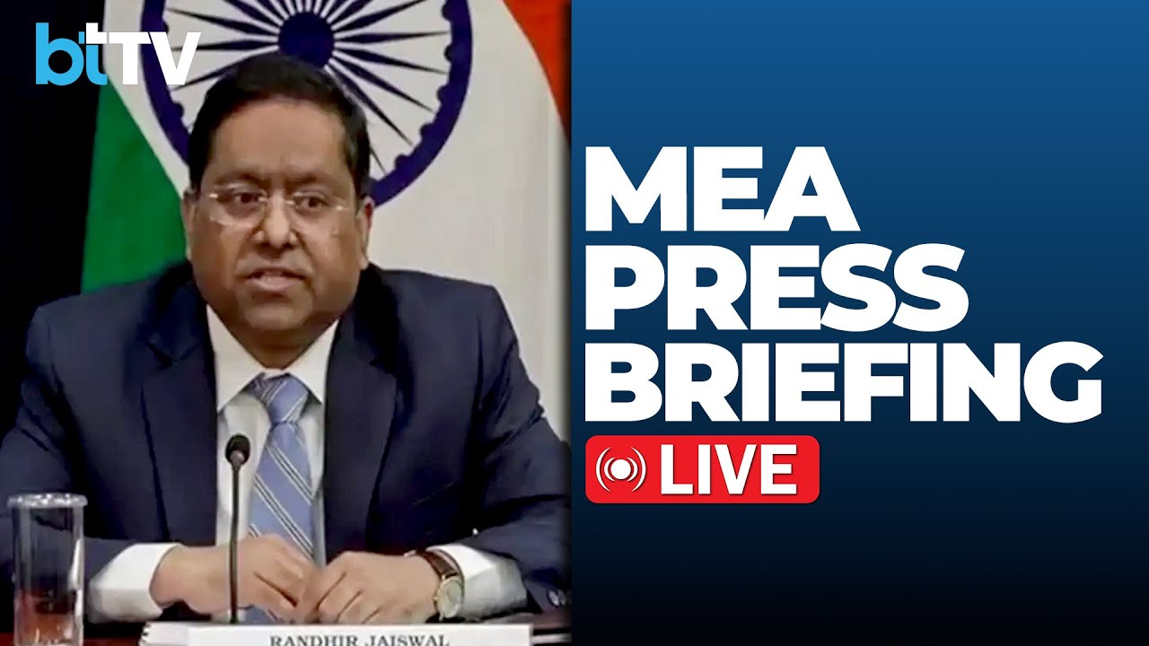 MEA Press Briefing LIVE: US Trump Tariff Updates | India - U.S. Trade Deal