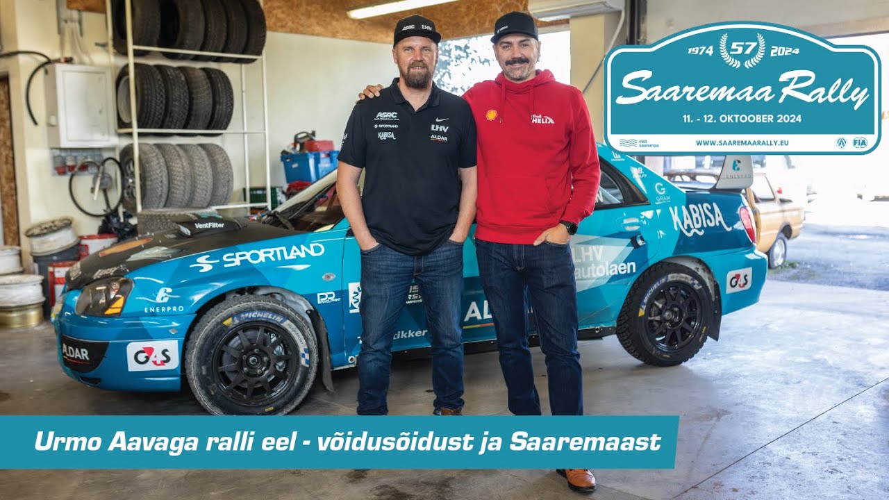 Saaremaa Rally 2024 - Urmo Aava võistluseelsed mõtted