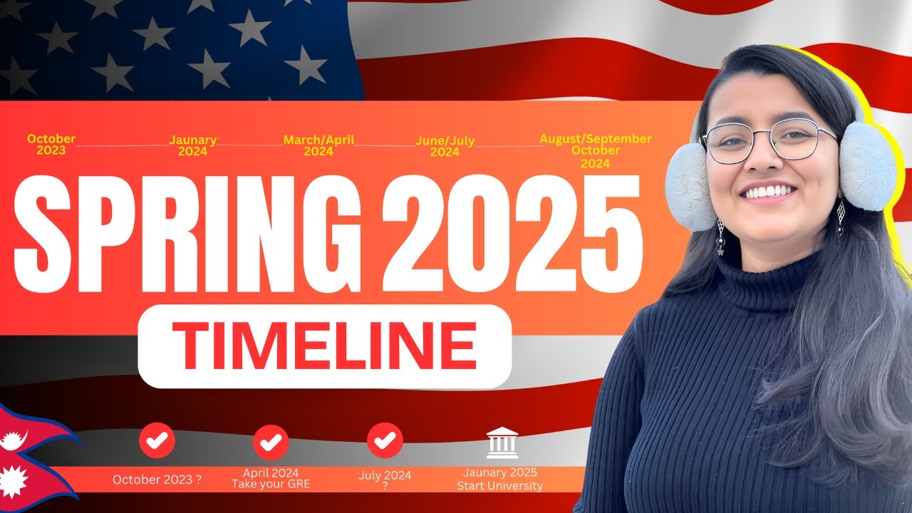 Spring 2025 Timeline| PlusTwo Students | Apply to USA universities| FutureReady Nepal