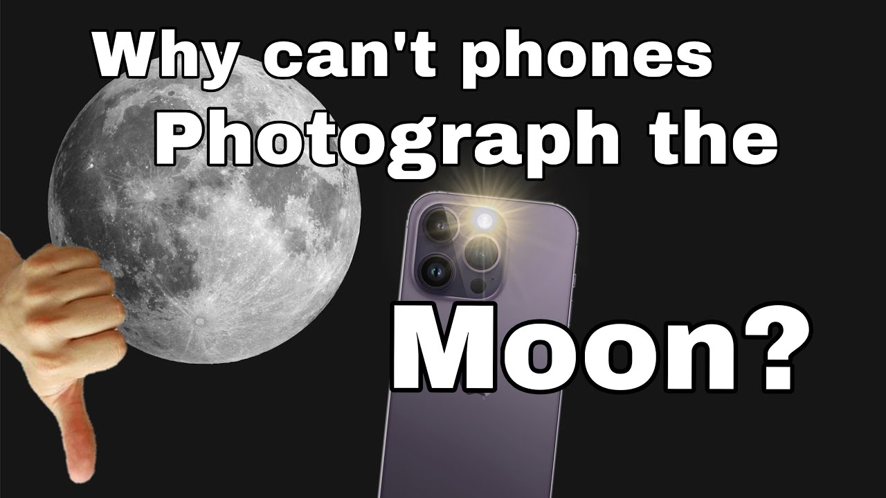 Почему так сложно сфотографировать Луну на телефон?