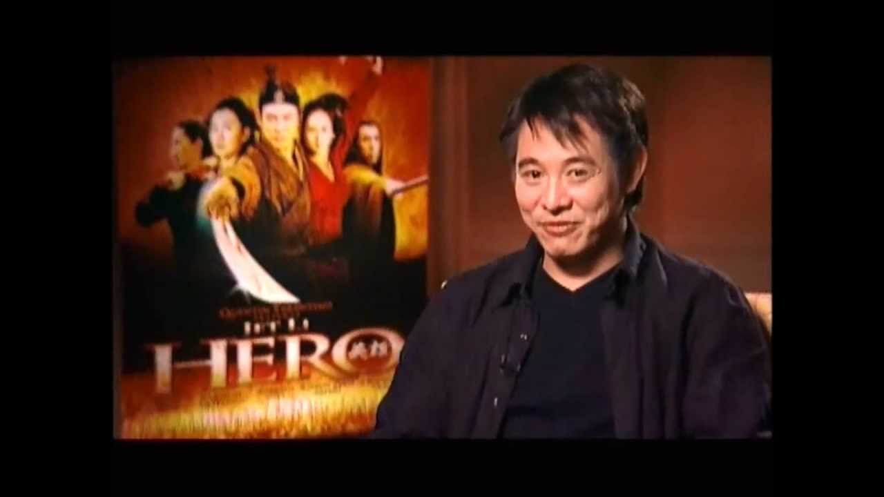 HERO: Close-up of a fight scene; Inside the Action A conversation with Quention Tarantino & Jet Li