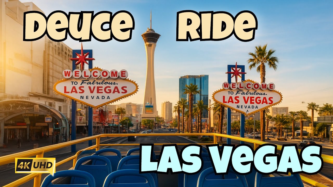 Front Row on the Deuce: Las Vegas Strip from the Bus