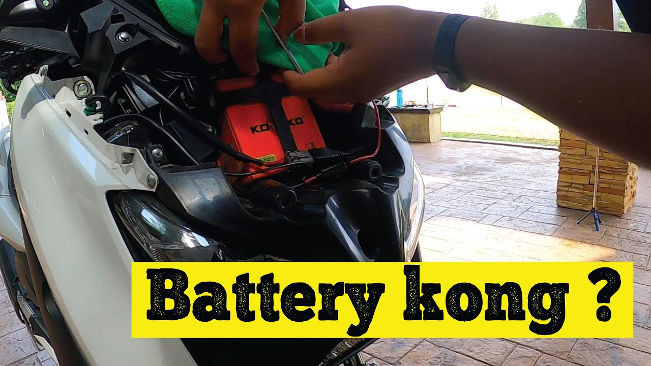 Yamaha Xmax Battery Replacement, Ganti Bateri Xmax