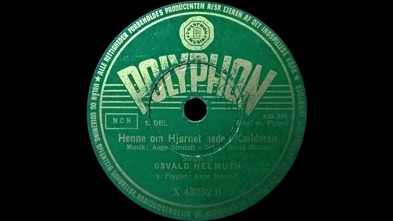 Henne Om Hjørnet Nede I Kælderen - Osvald Helmuth - 1936