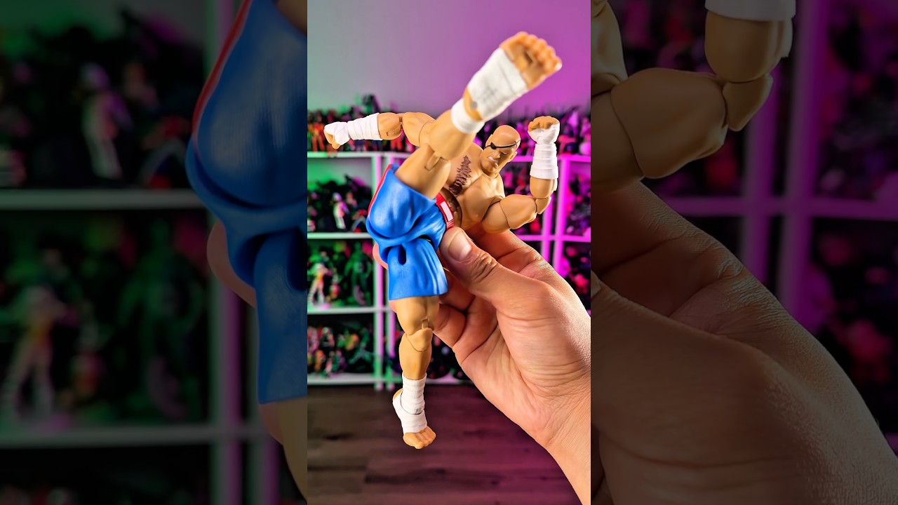 Jada Toys Street Fighter 2 Ultra Sagat &ndash; kr&oacute;tkie rozpakowywanie figurki akcji