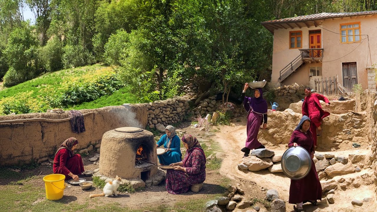 Life in a Remote Afghan Village | A Husband, Two Wives & Tandoor Bread