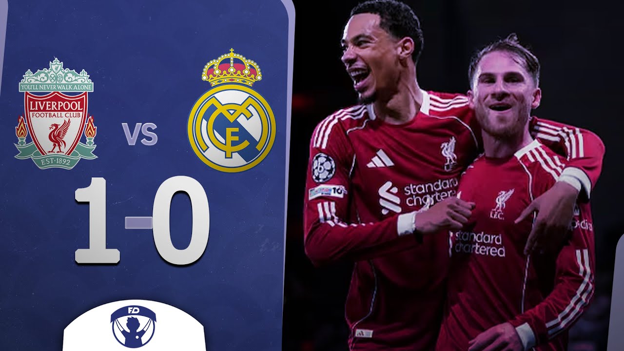 ✅ GAN&Oacute; LIVERPOOL ANTE UN REAL MADRID DESCONOCIDO!! 1-0 GOL DE ALEXIS MAC ALLISTER CHAMPIONS LEAGUE