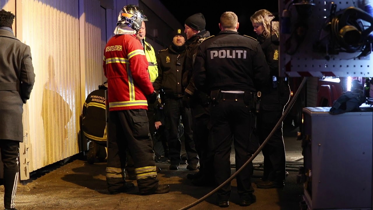 Voldsom lejligheds brand N&oslash;rresundby