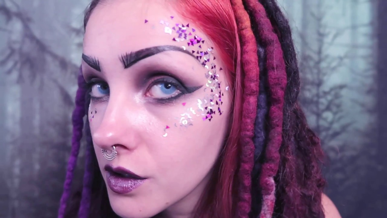 How To Tutorial: Glitter make-up by Psychara x AttitudeHolland