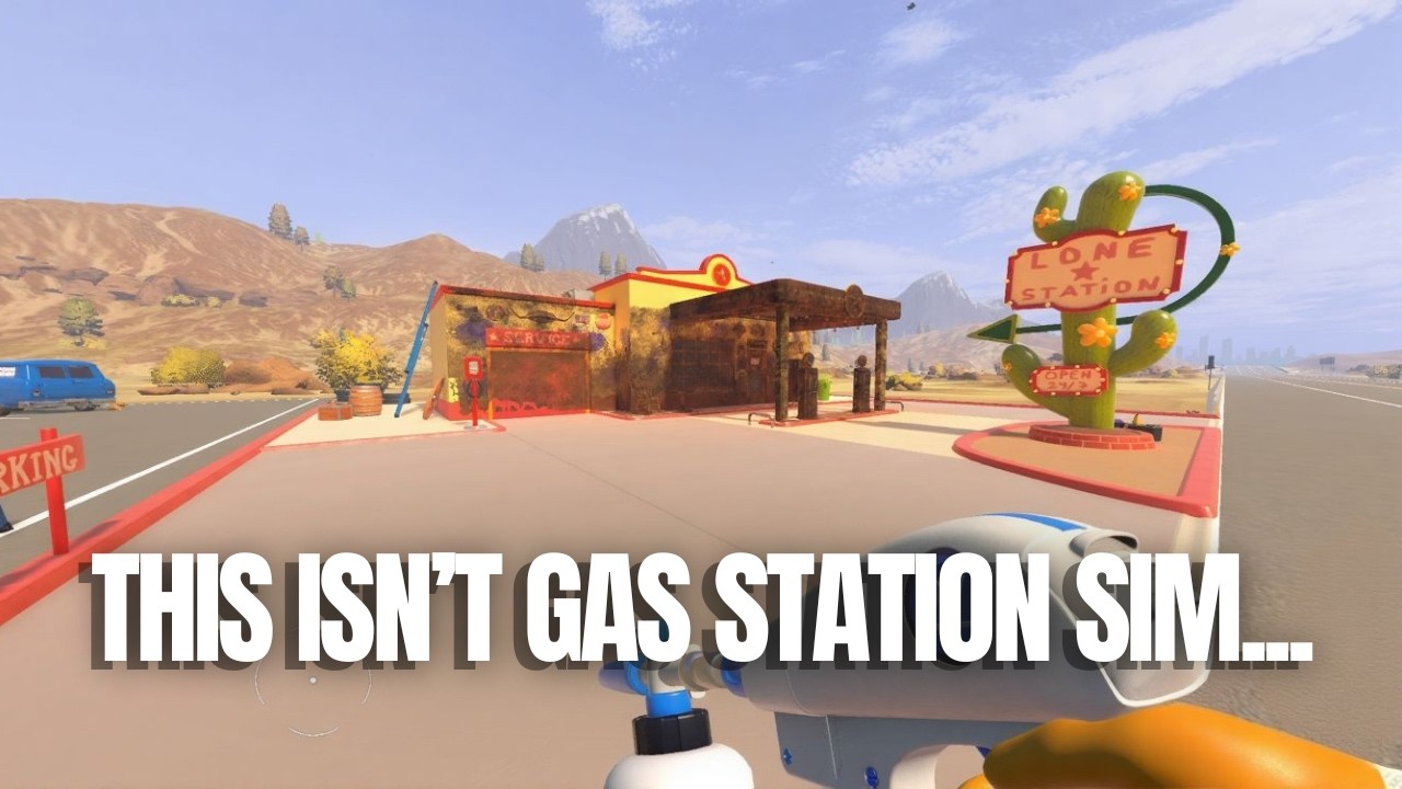 This isn't Gas Station Simulator... -  Power wash Simulator 2 | Level 10 - Gas Station