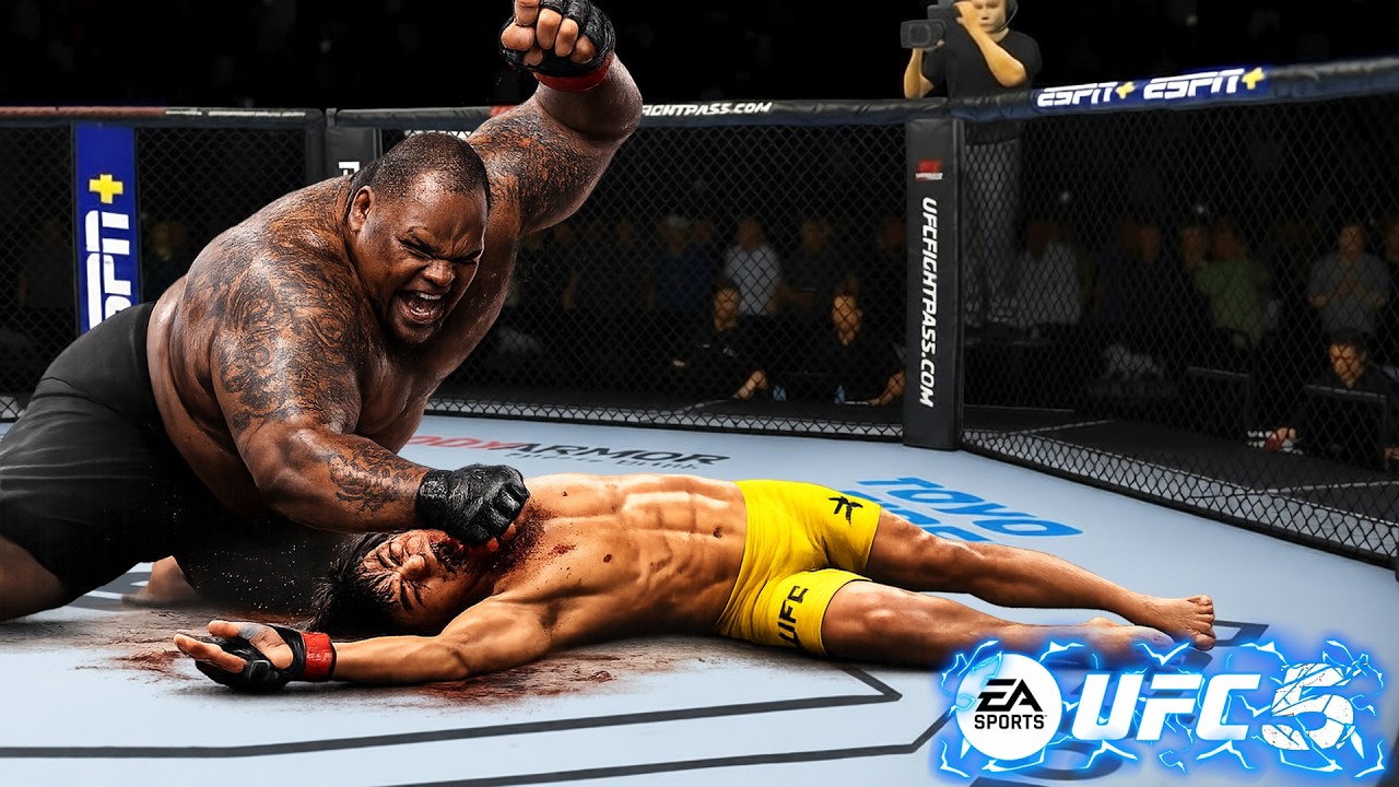 UFC5 Брюс Ли против Биг Дэдди V EA Sports UFC 5 - Эпический бой