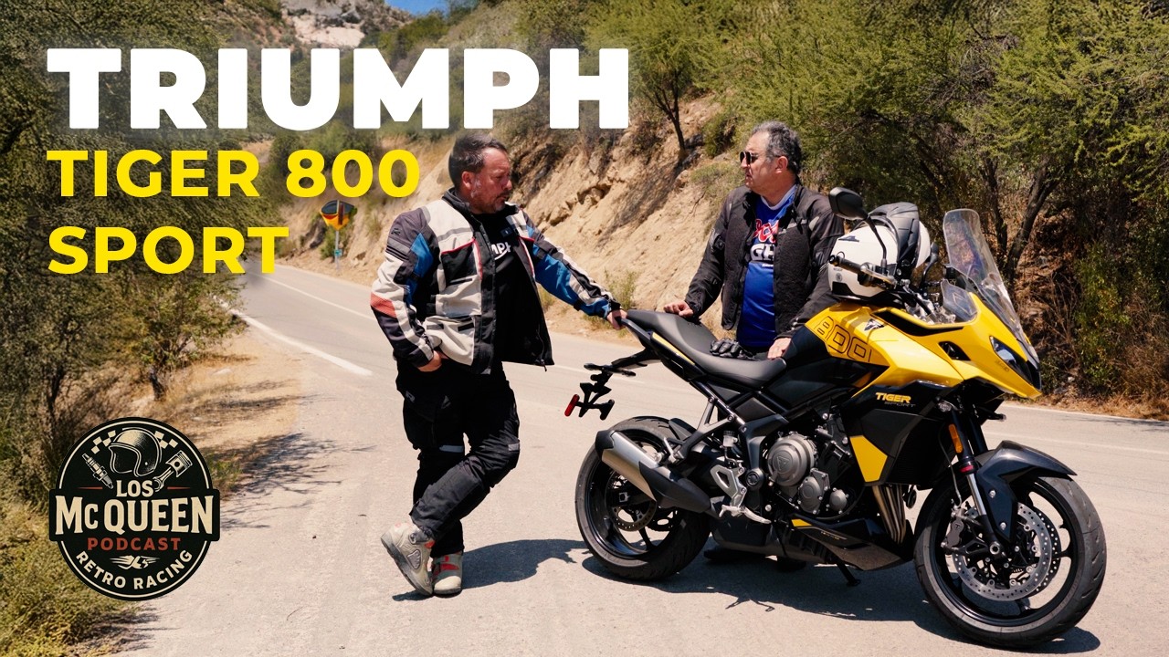 Triumph Tiger 800 Sport: por curvas y autopista bajo la lupa de Los McQueen