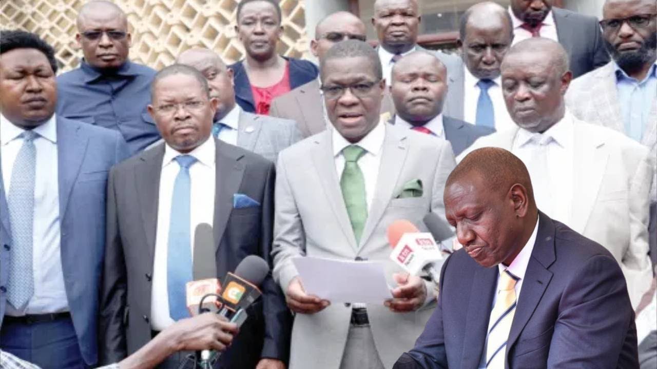 BREAKING NEWS:AZIMIO MPS TAKES PRESIDENT RUTO TO COURT FOR BLACKMAILING COURT TO PASS HOUSING BILL