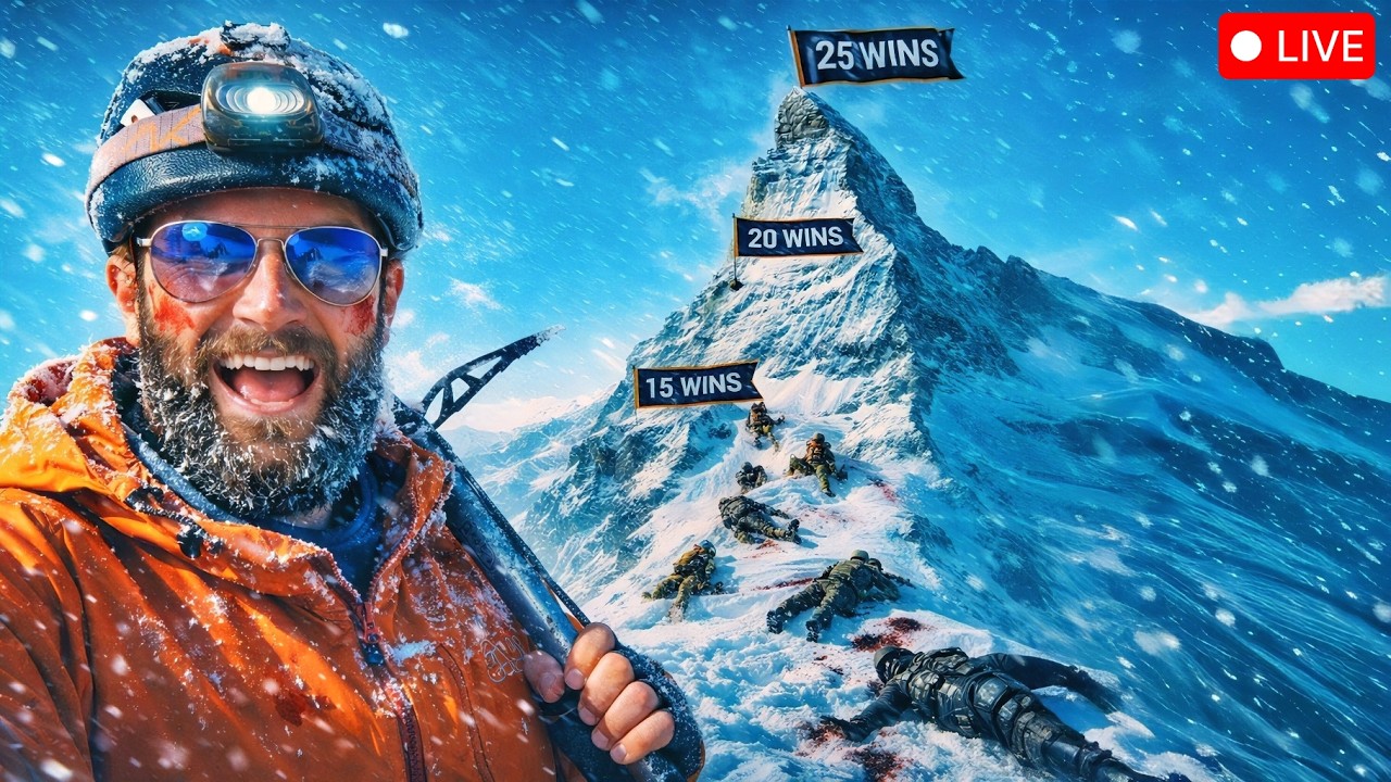 🔴 LIVE - UNLOCKING THE 25 WINSTREAK SECRET CAMO! (12/25)