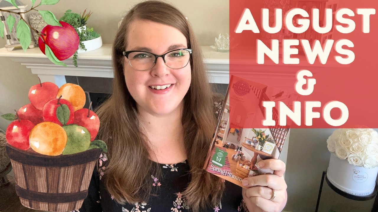 August Scentsy News, Discontinued List, & Spring Predictions! 💜