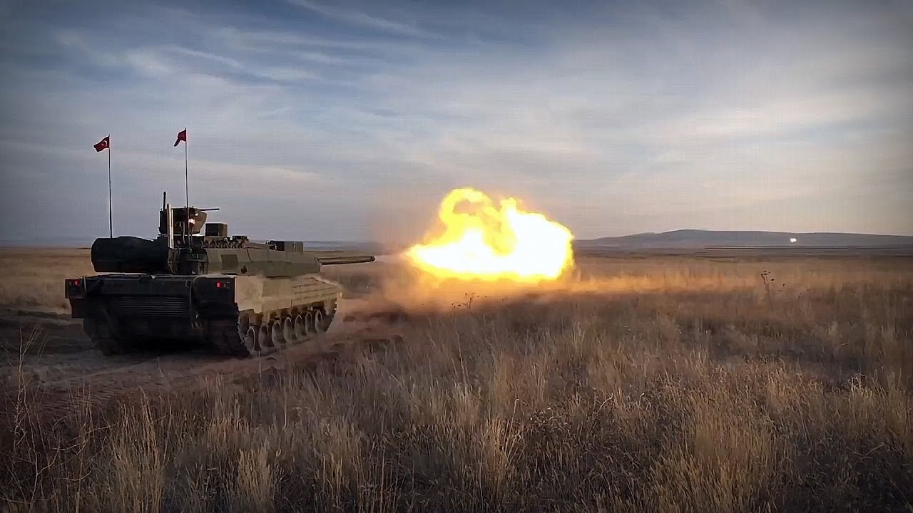 OTOKAR - ALTAY Ana Muharebe Tankı | PV2 Prototipi Atış Test G&ouml;r&uuml;nt&uuml;leri