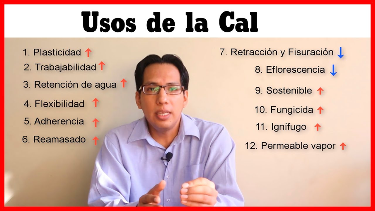 12 ✅ Ventajas de la mezclas con Cal, en la construcción.
