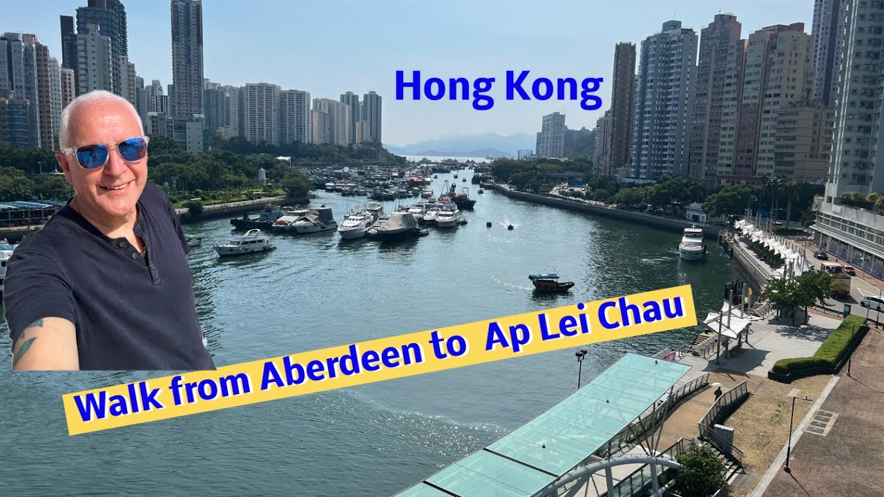 Walk to Ap Lei Chau July 2025 Hong Kong #hongkong #travel #walking #vlogger