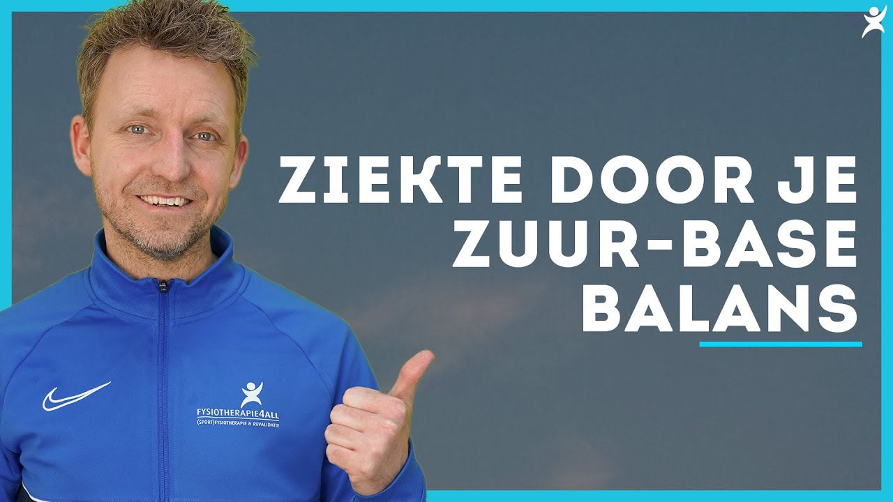 Zuur-base balans belangrijk bij PIJN