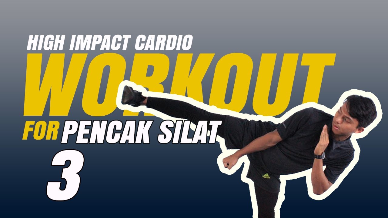 High impact cardio workout for pencak silat Part 3