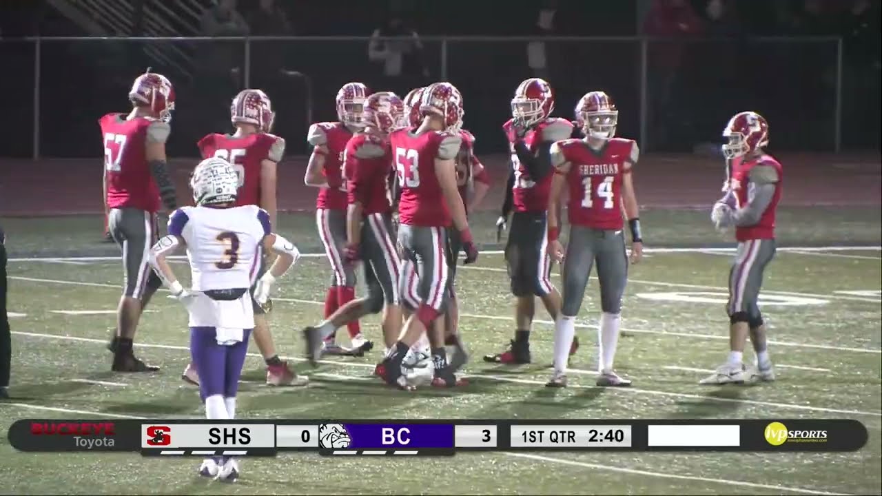 Bloom-Carroll vs. Sheridan Playoff Football, November 11, 2022