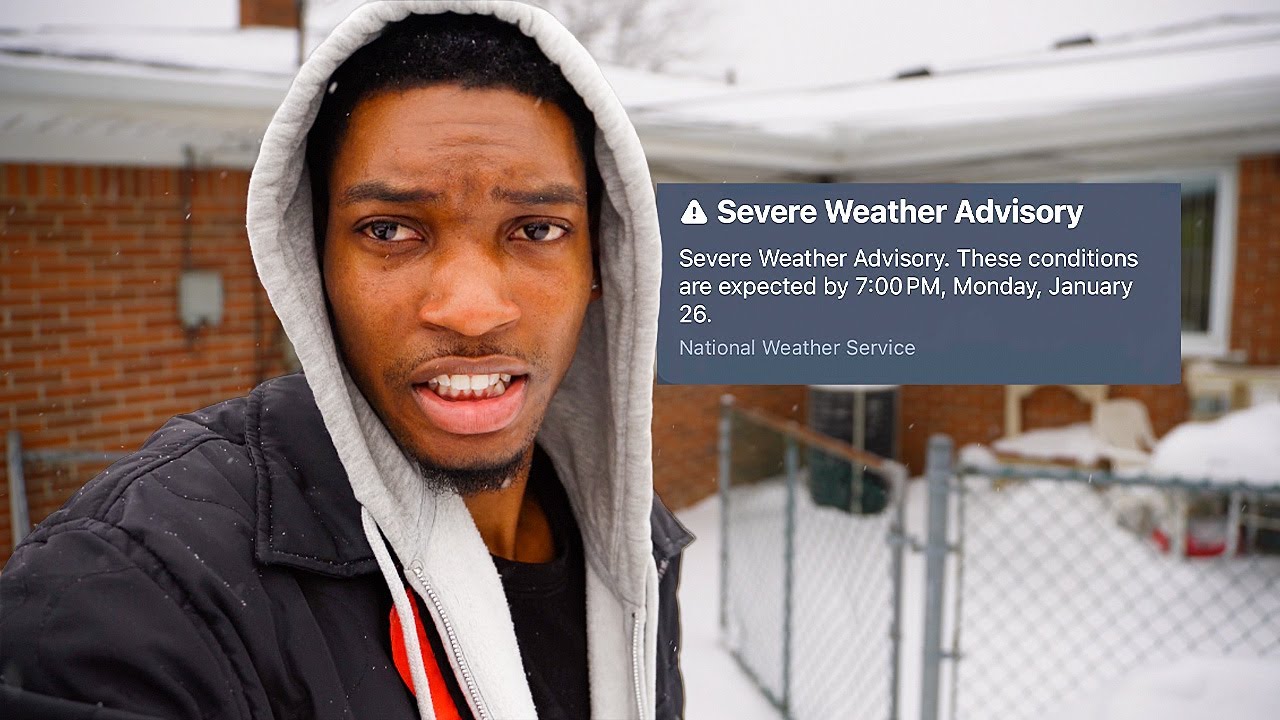 HEAVY SNOW DAY | My Morning Routine, Shoveling Challange, & More