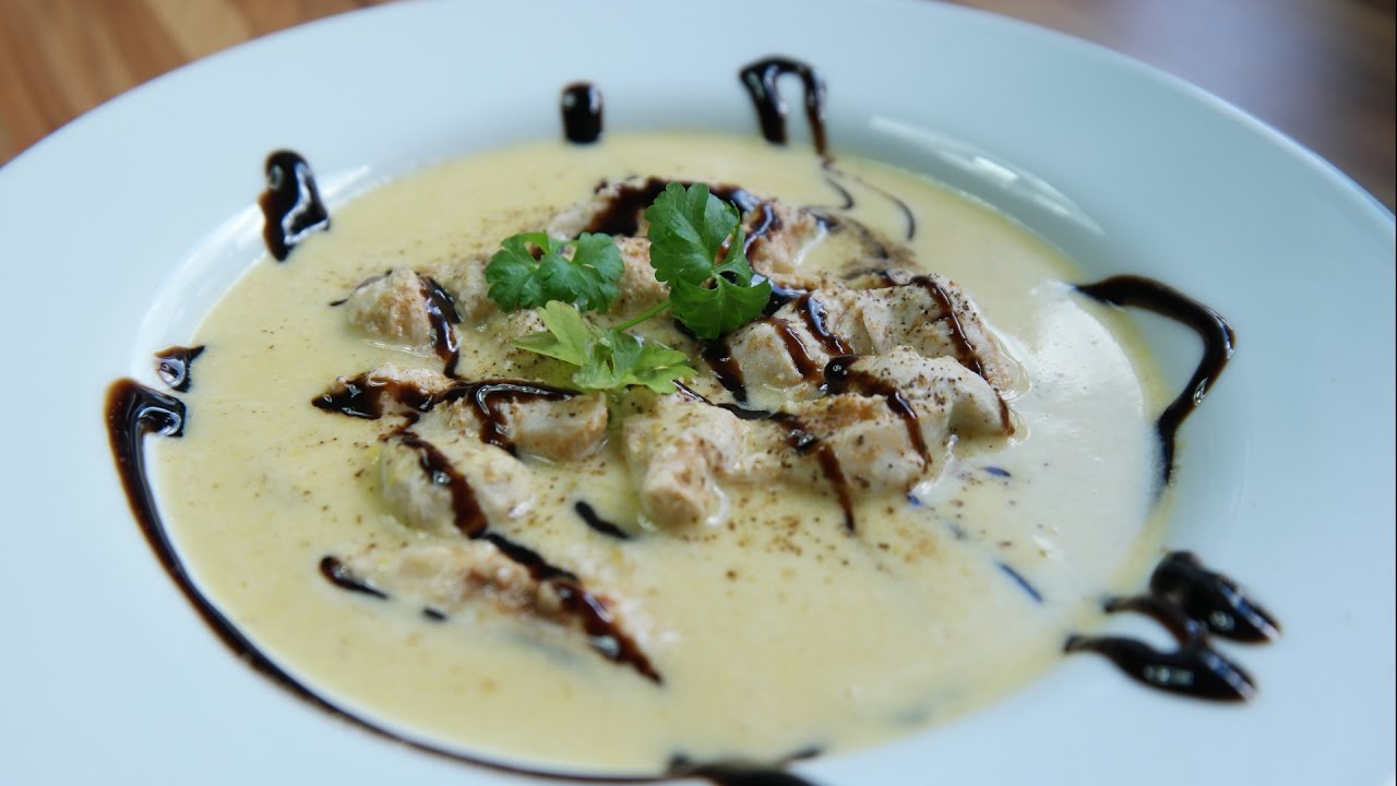 Thermomix&reg; TM5&reg; - Mexikanische Maiscremesuppe mit Pute