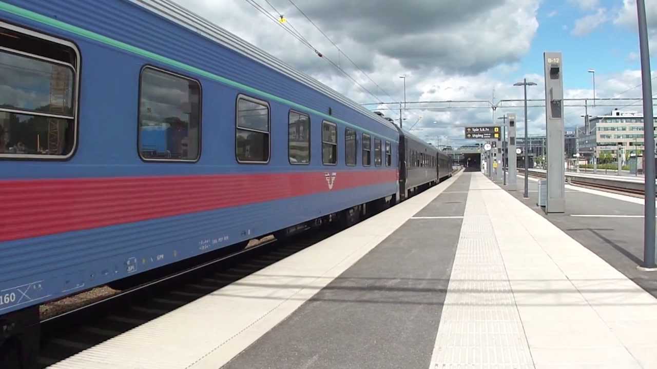 SJ Regionaltåg i Uppsala mot Stockholm