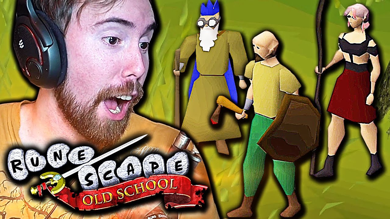 FIRST TIME! Asmongold Plays Old School Runescape | OSRS (MMORPG)