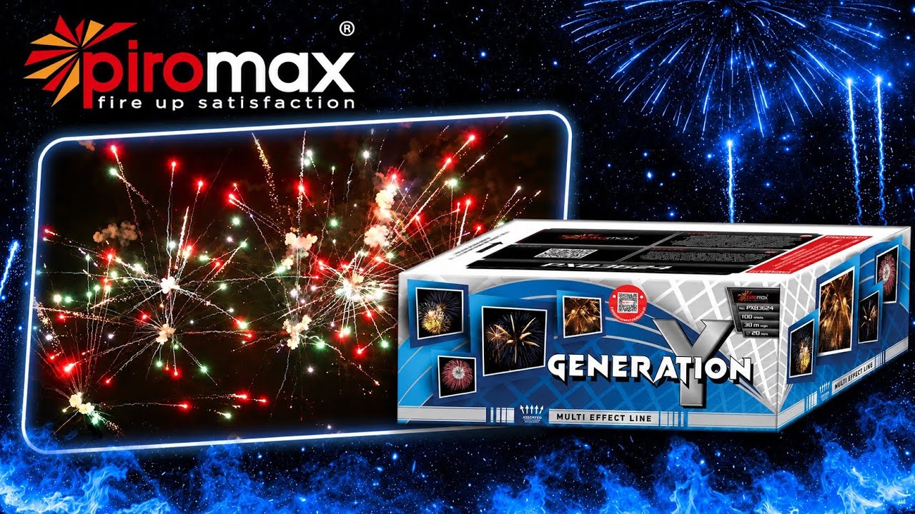 PXB3624 - GENERATION Y - Piromax Fireworks