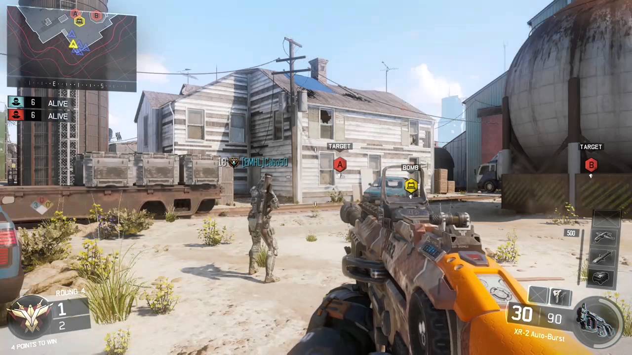 Combat Axe Kills across the Map - COD: Black Ops III