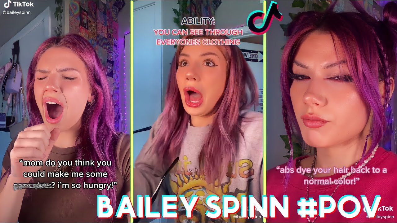 NEW Bailey Spinn POV  Tiktok Funny Videos - Best tik tok POVs of @baileyspinn  2022 #tiktokpovs