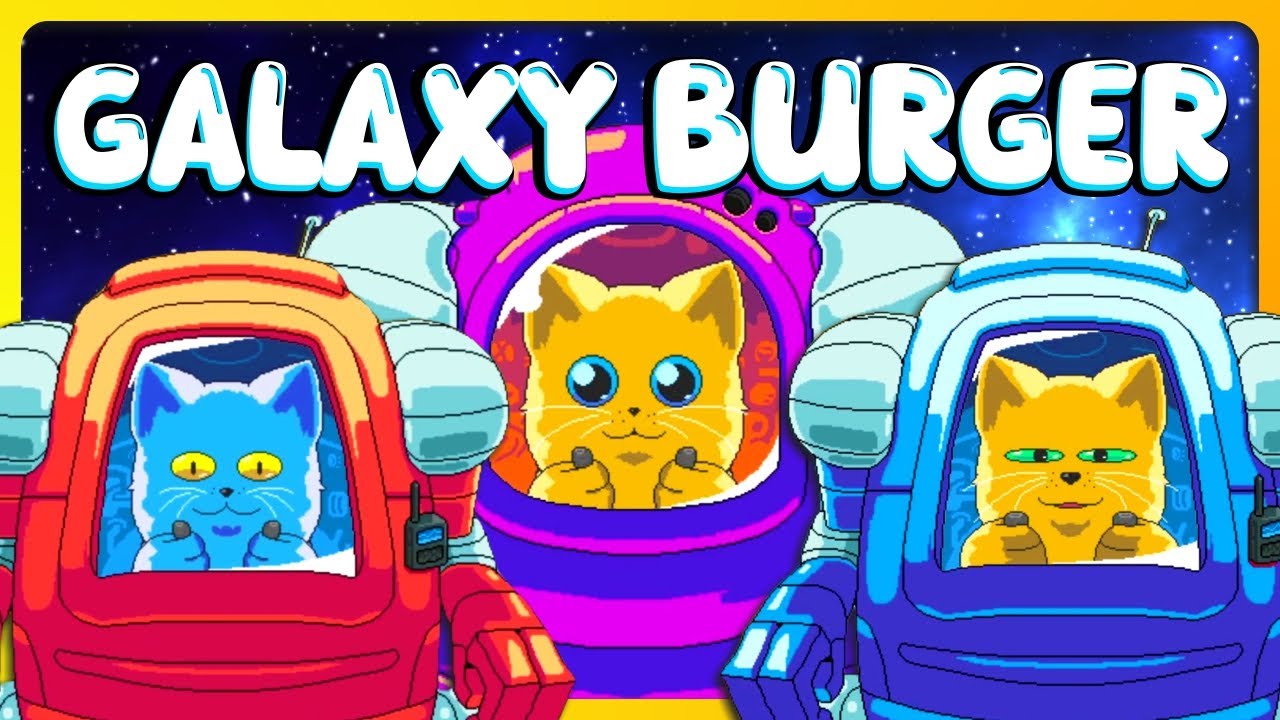 I Opened a Cozy Space Diner for Cats! 😻 Galaxy Burger (Demo)