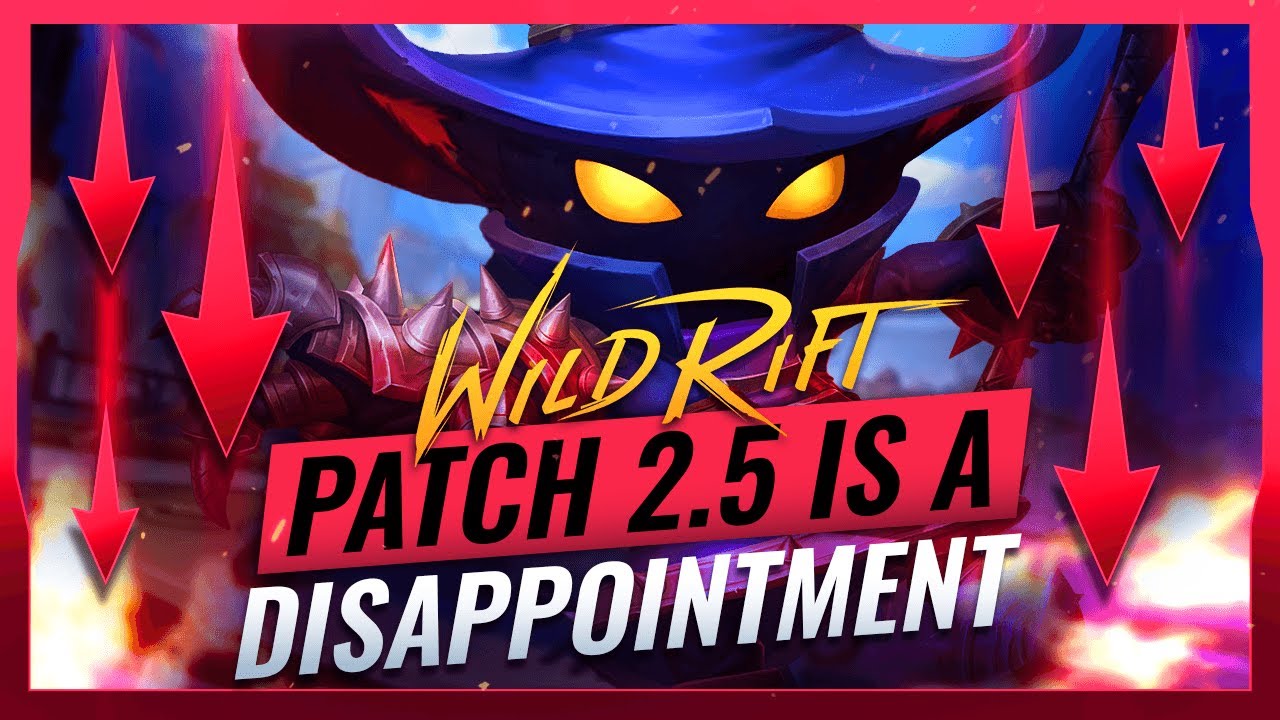 Why PATCH 2.5 is a DISAPPOINTMENT (Wild Rift - LoL Mobile)