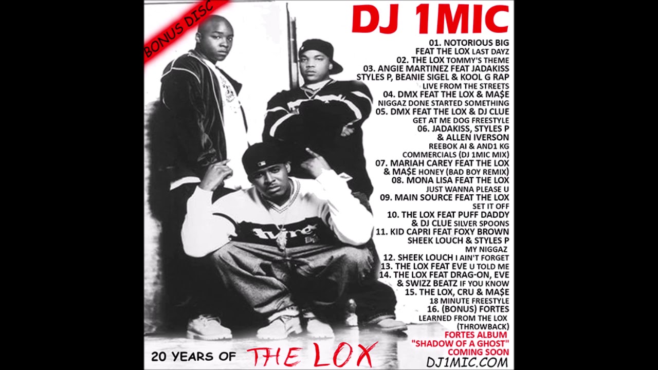 DJ 1Mic - 20 Years Of The Lox (Bonus Disc)