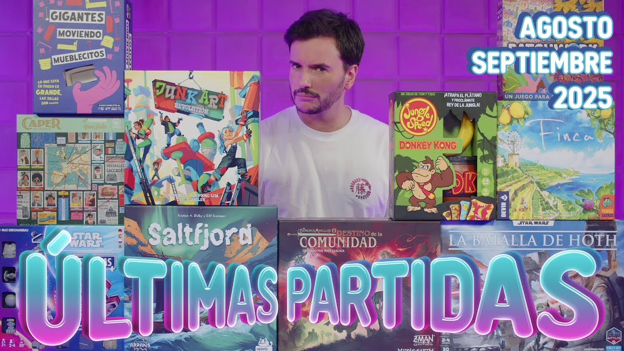 Últimas Partidas - Agosto y Septiembre 2025