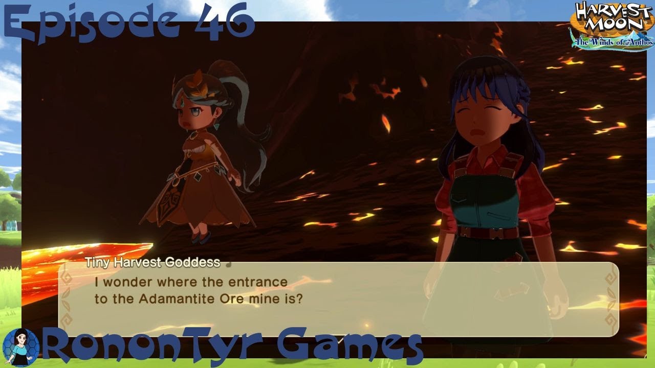 Let's Play! Harvest Moon: The Winds of Anthos! Episode 46 - Finding the Volcano Mine