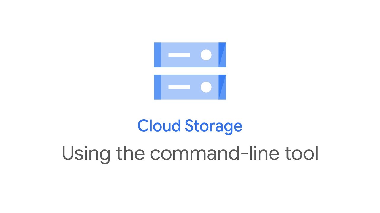 How to use Cloud Storage with the command-line tool