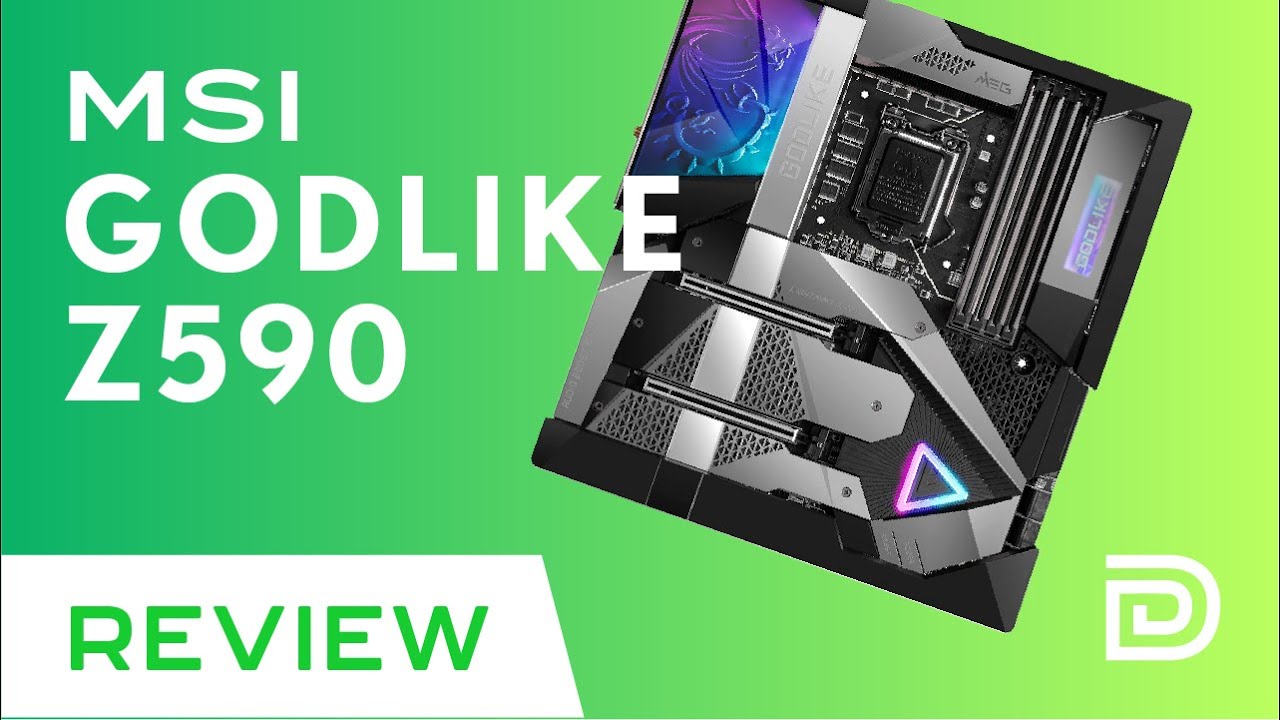 MSI MEG Z590 GODLIKE Gaming Motherboard Review