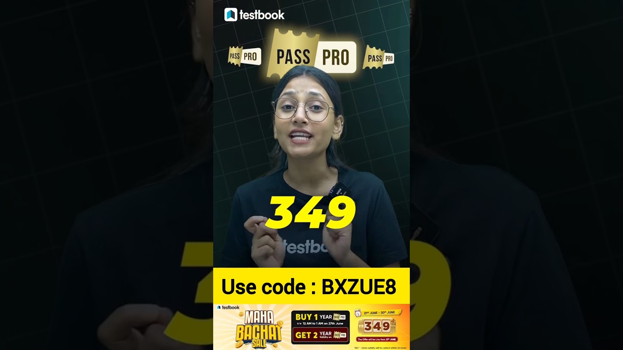 Testbook Pass Pro Offer | Testbook 27 Jun offer | Testbook coupon code| #shorts #views